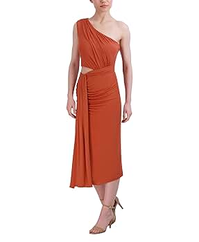 Amazon.com: BCBGMAXAZRIA Women's One Shoulder Neck Jersey