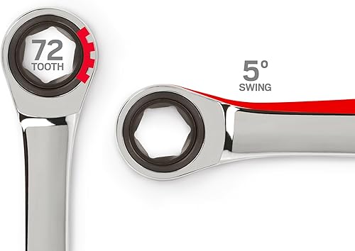 Miniatura 3 de Llave combinada Tekton WRN53117 de trinquete, 0.67 pulgadas