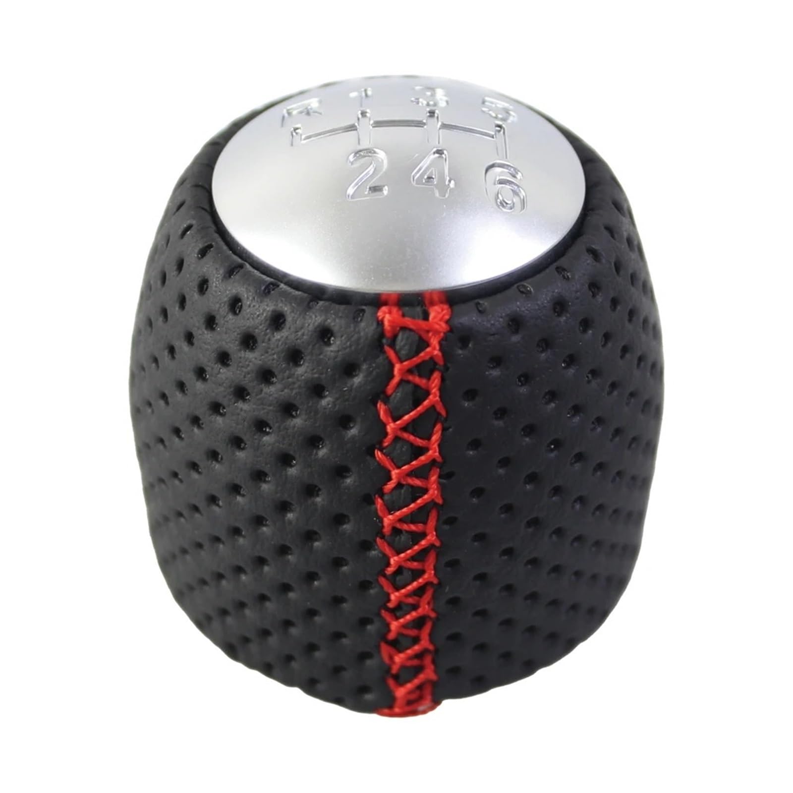 EHWLFVX Car Gear Shift for ALFA for Romeo 159 2005-2011 for Brera 2006-2011 for Spider Car Gear Shift Knob 6 Speed OEM 55344557(6 Speed Red)