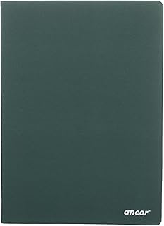 دفتر تدريبات ليفلي A4 بمسطرة مربعات كبيرة من انكور، لون أخضر، 70 جم/م²، 60 صفحة