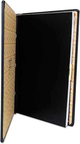 Miniatura 6 de Wilson Jones Libro de minutos corporativos, tamaño legal 8.5 x 14 pulgadas, 250 páginas, negro (W0395-31)