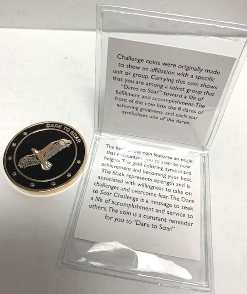 Scout Challenge Coin – Motivational Medal for Court of Honor or Scoutmaster Gift – Scout Keepsake Present