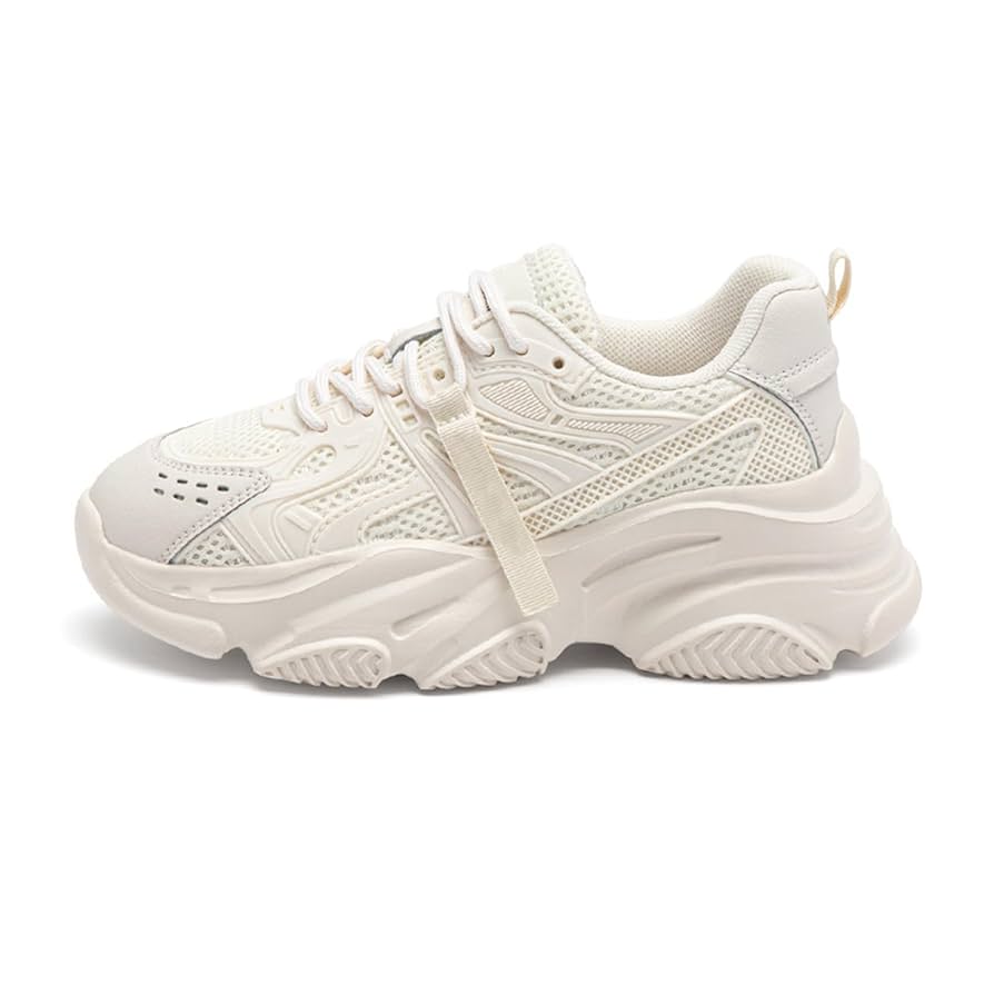 ❀なつ❀です(*^^*) Amazon.com: ZFBBD New Women's Fashion Dad Shoes - Chunky