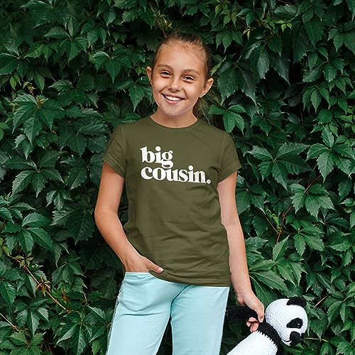Image of Bold Big Cousin T-Shirts for Girls and Boys Fun Family Outfits