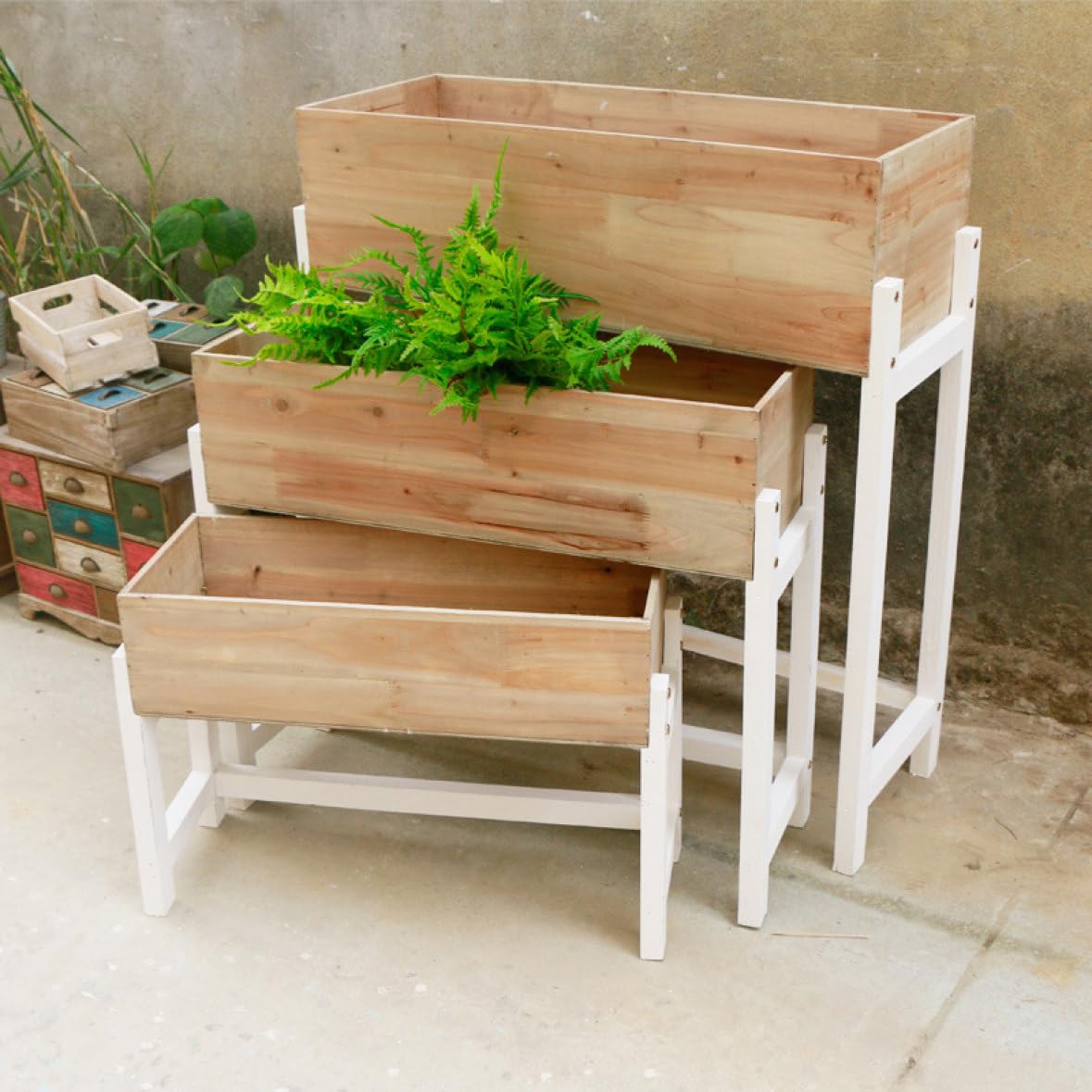 花台 10 Amazon | カインズ(CAINZ) ラセンワイヤー 花台 3段 幅22.5cm