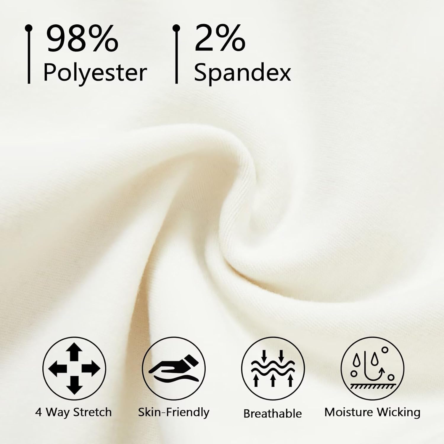 M MAELREG Mens Joggers with 4 Zipper Pockets Moisture Wicking Winter Heather Casual Athletic Joggers Sweatpants for Men - Image 5