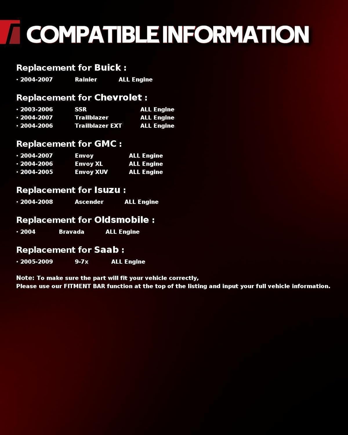 Torchbeam Front Upper Control Arm w/Ball Joint Suspension Kit Replace for 04-07 Buick Rainier Che-vrolet Trailblazer (EXT) 04-08 GMC Envoy XL XUV Isuzu Ascender 05-09 Saab 9-7X Left & Right 12pcs