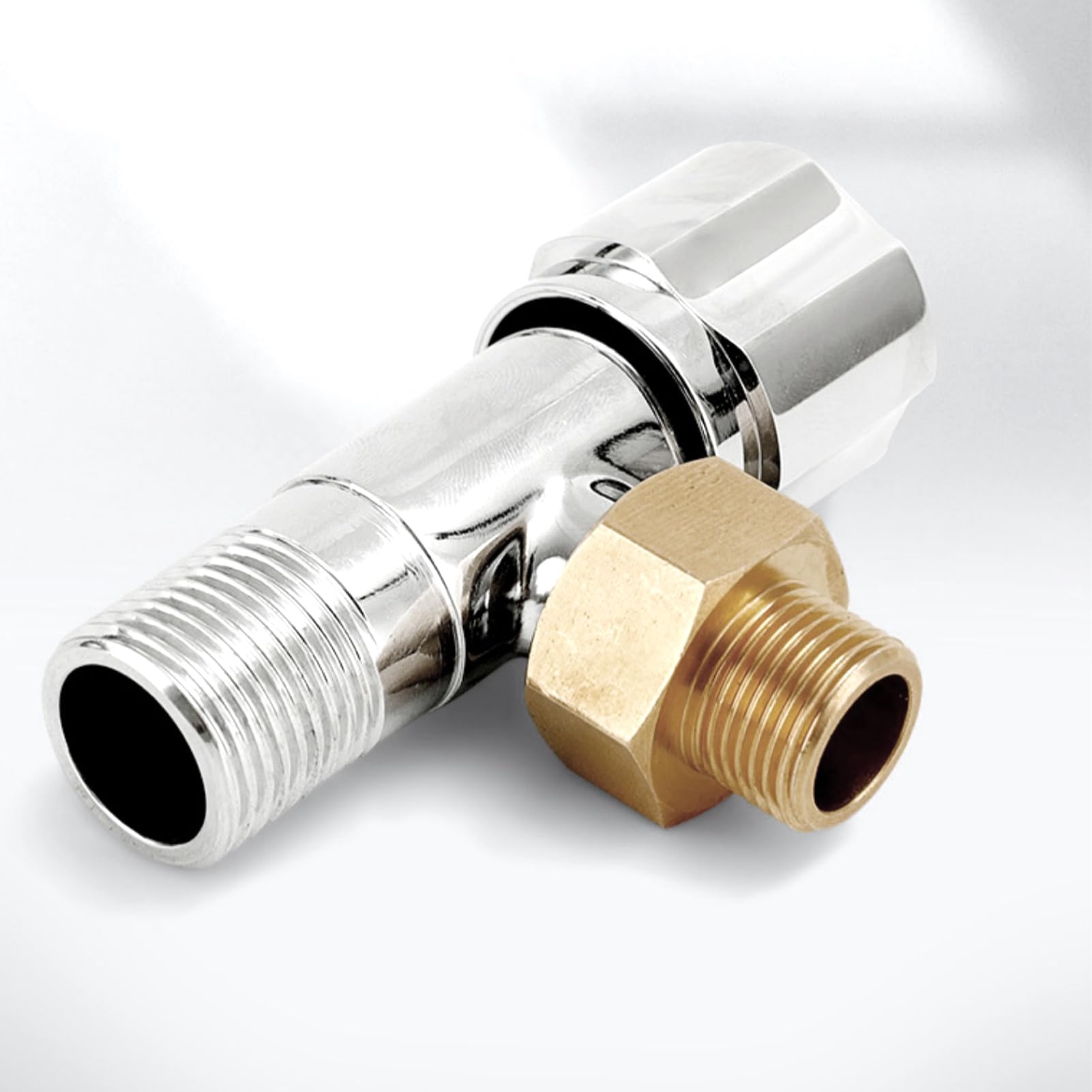 Adaptateur Gaz GPL 1/2"R X 1/4"G - Raccord Cuisinière Gaz - Joint Inclus - Pour Camping Et BBQ