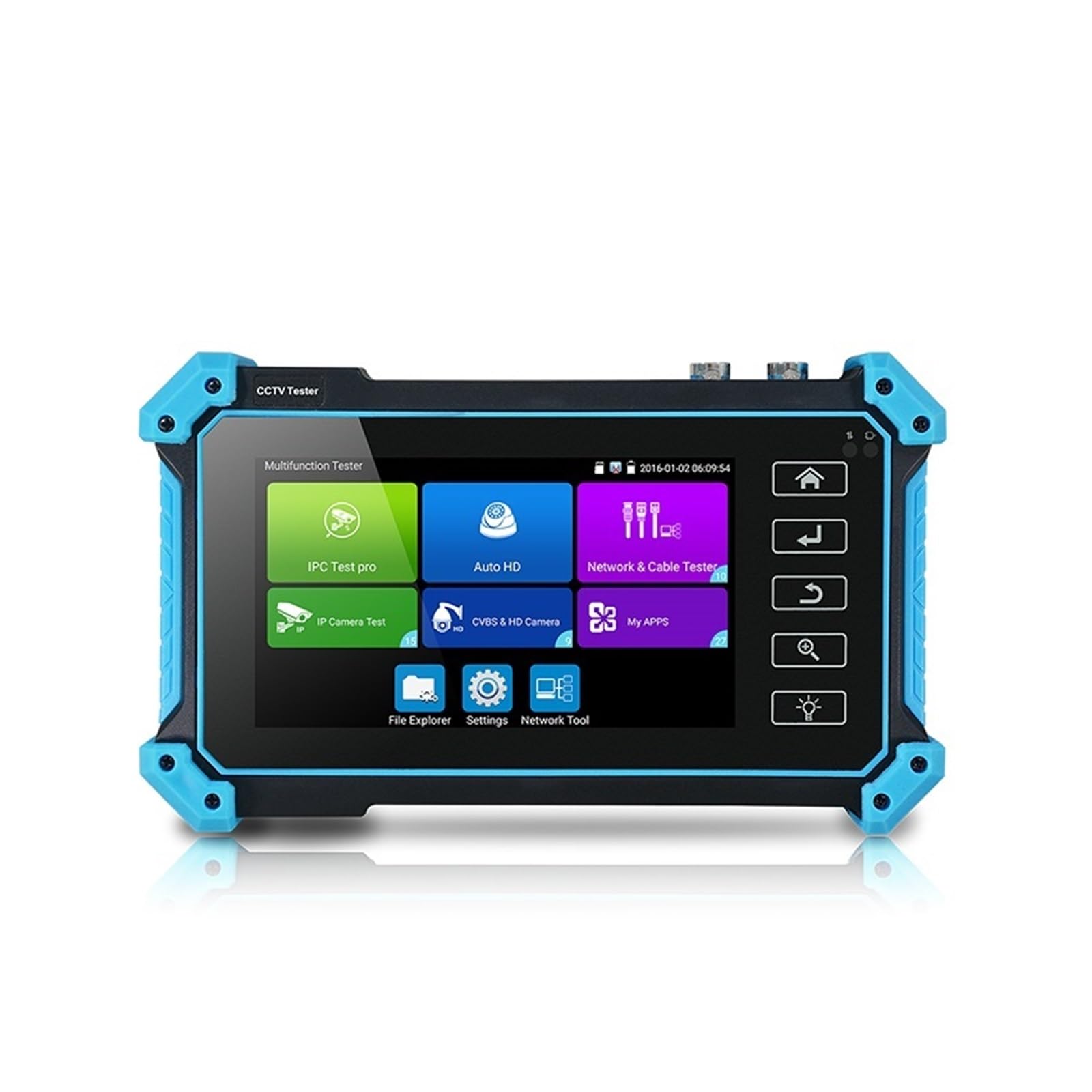 CCTV Tester, CCTV Tester IPC-5200 Plus Full 8MP IP CVI TVI AHD SDI Analog 6 IN 1 VGA & 4K Input Camera(IPC-5200 Plus)