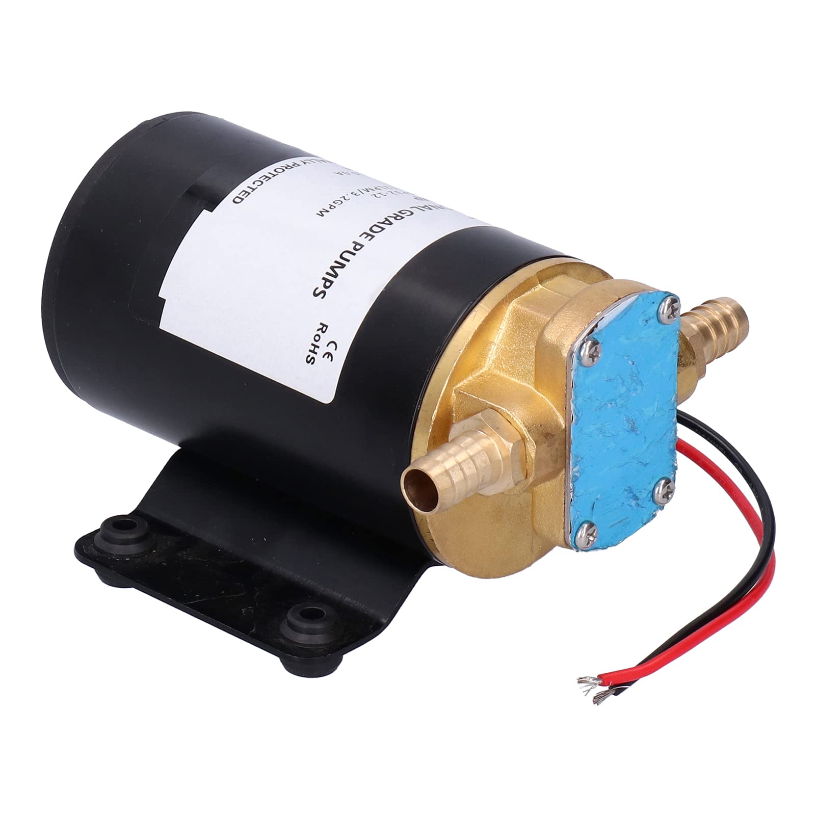 Cryfokt Bomba de Engranajes Eléctrica de 12V, 12LPM Transferencia de y Agua