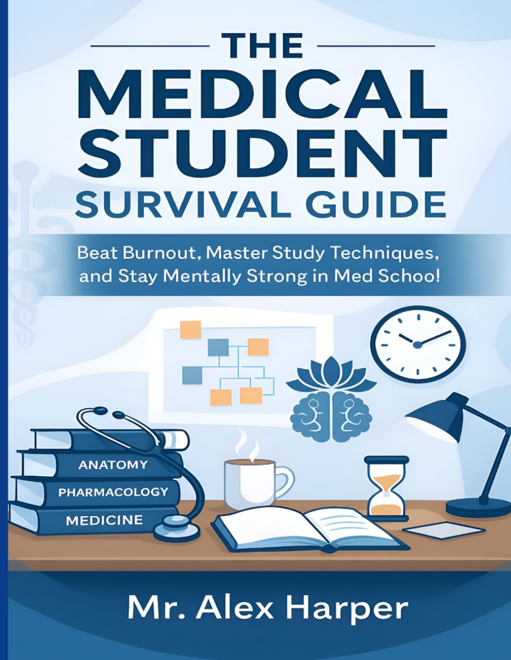The Medical Student Survival Guide: Beat Burnout, Master Study Techniques, and Stay Mentally Strong in Med School