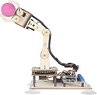 Vista 10 de Adeept 5DOF Kit de brazo robótico compatible con Arduino IDE, programable DIY Codificación STEM Educativo 5 Axis Build Robot Arm, Kit de inicio