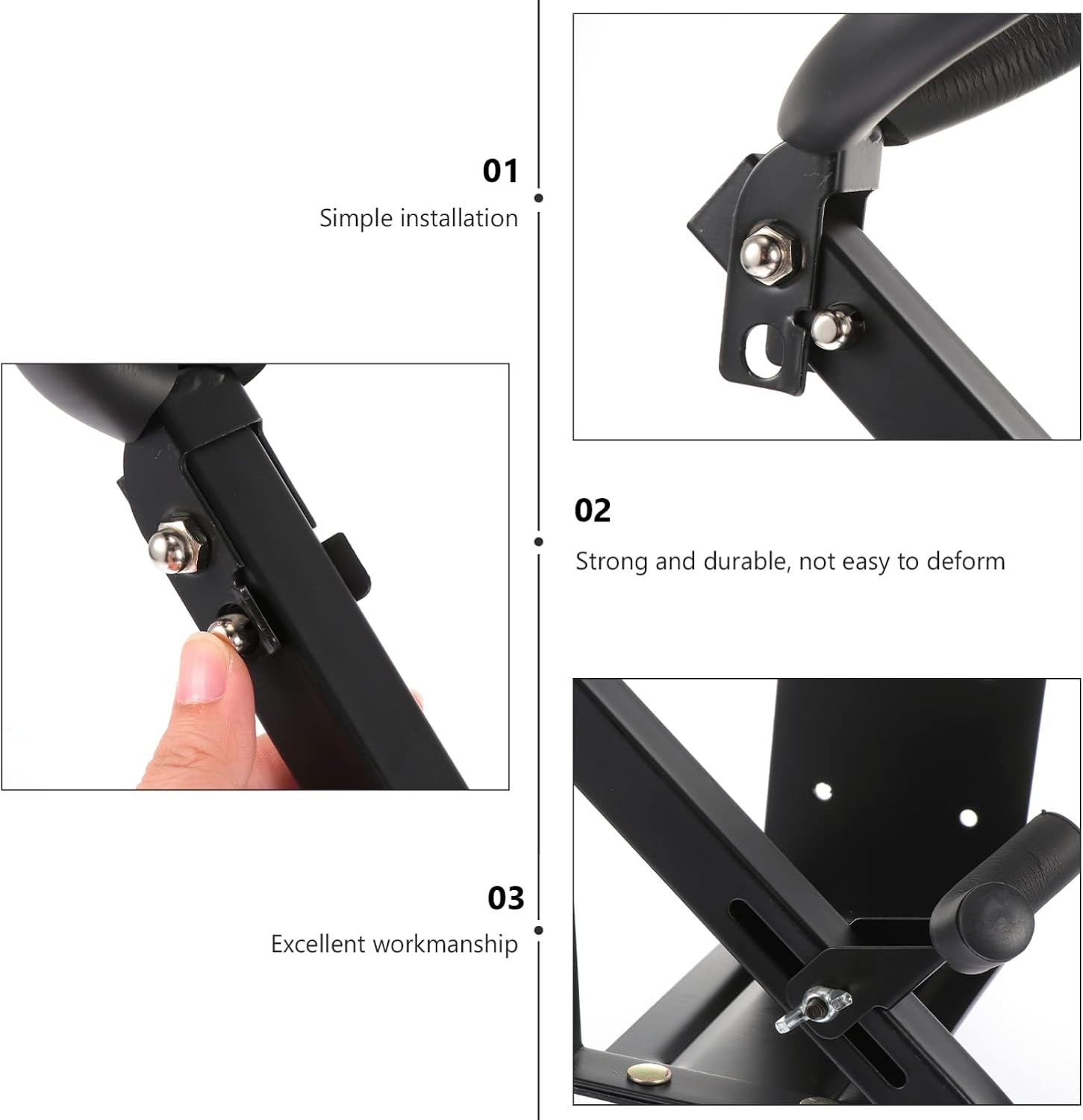 ARTIBETTER 1pc saxophone stand display rack Sax Holder braces saxaphone saxophone hanging stand saxophone display holder metal stand Alto Tenor Saxophone Support foldable Coat hanger iron