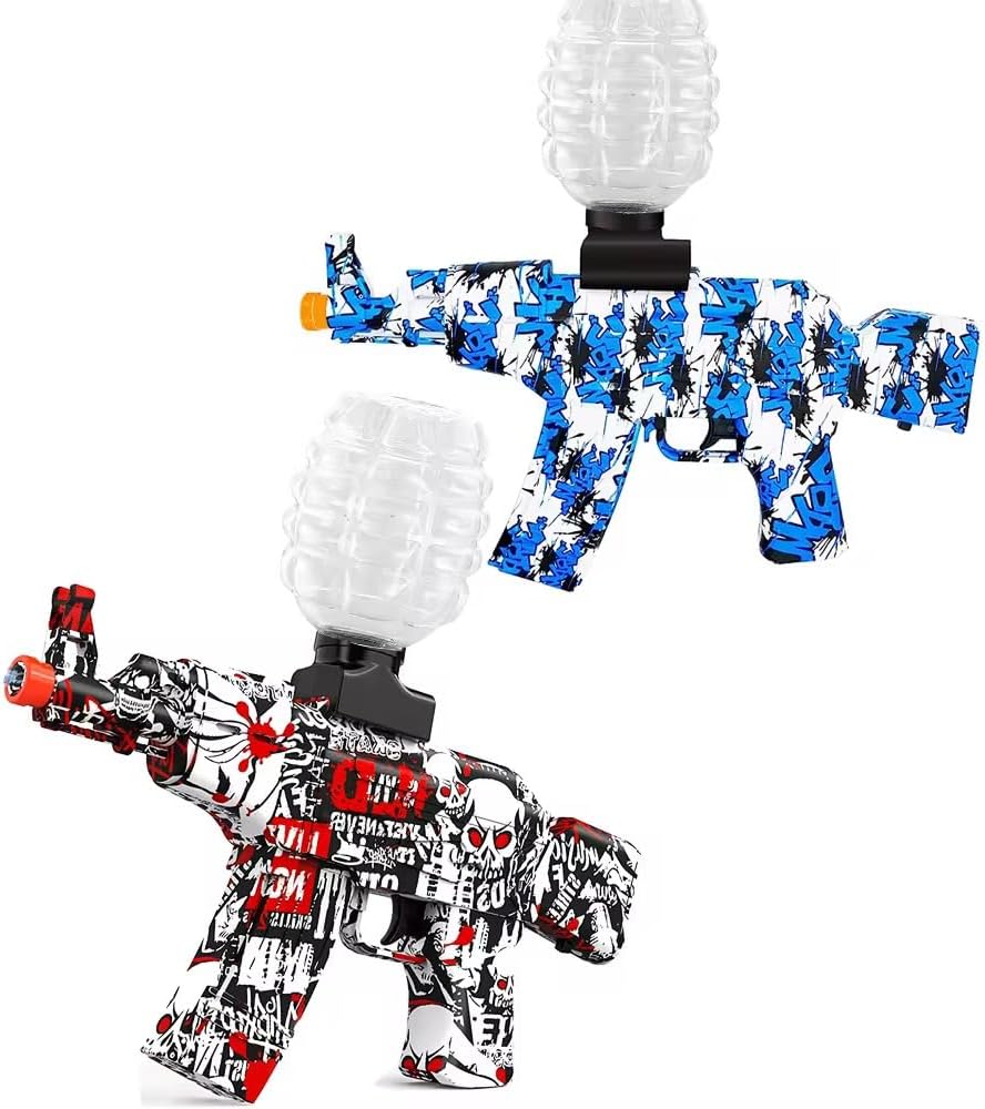 A S AMAZING SHOP Gel Ball Gun - High Precision Hydrated Ball Launcher, Fun and Safe for Outdoor Use
