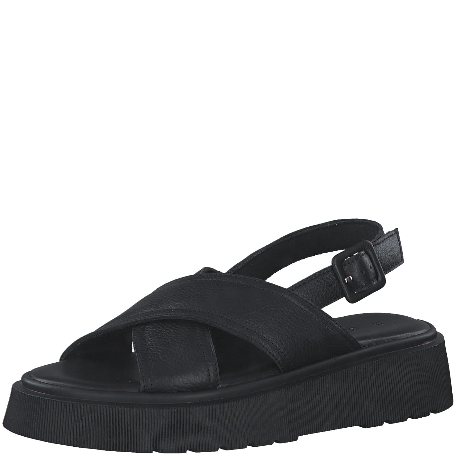 s.Oliver Women's Sandals 5-28201-20, black, 7 UK