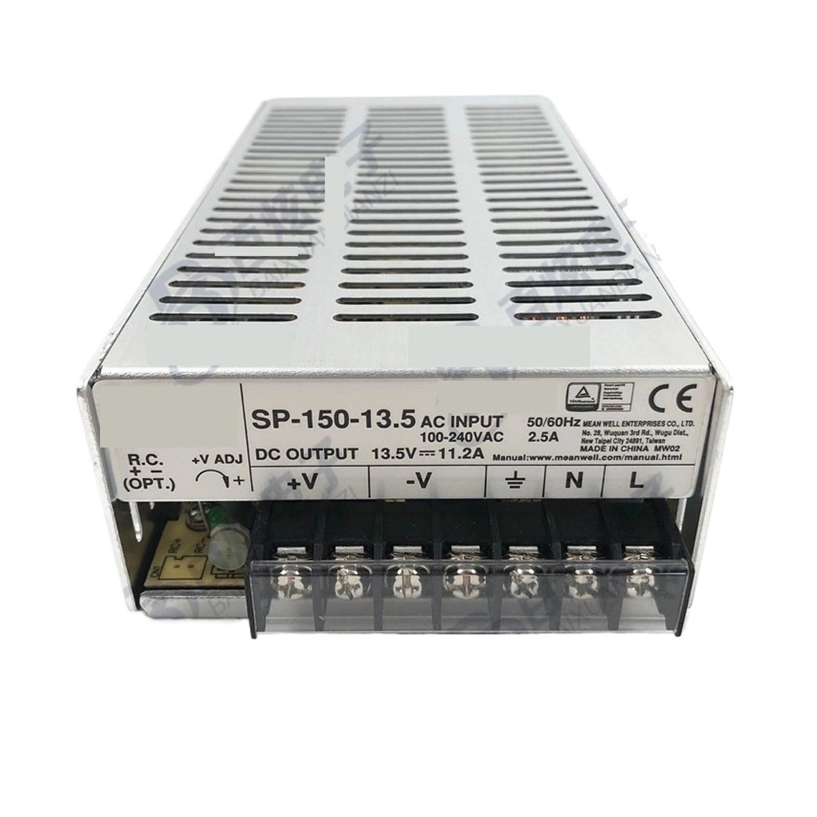 Alimentation à découpage SP-150-13.5 transformateur commutation régulé 13,5V 151,2W 11,2A