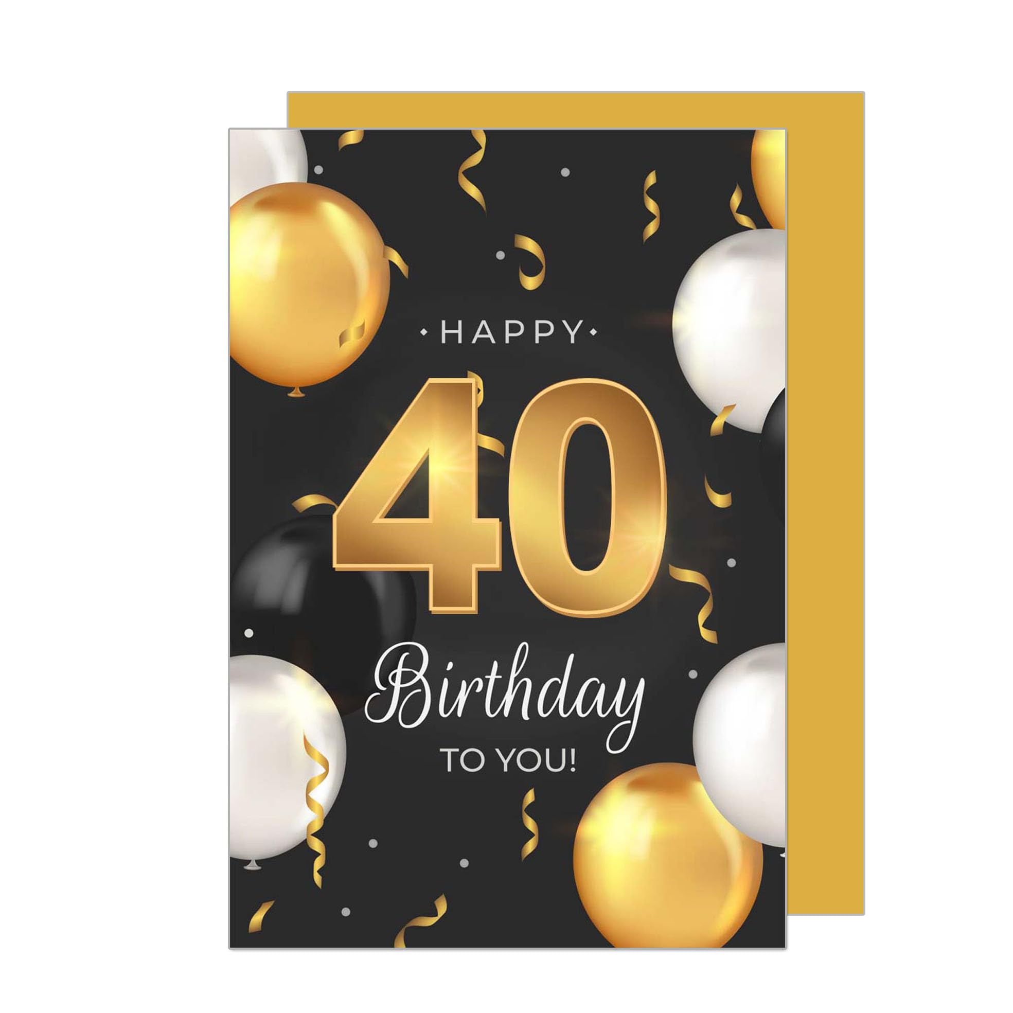 Edition Seidel Hoogwaardige wenskaart voor de 30e verjaardag met envelop, Happy Birthday-wenskaart voor dames en heren (GZ351-30 SW024