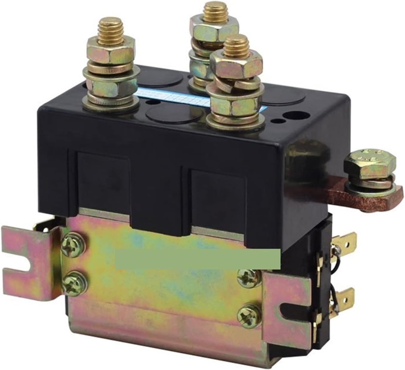 DC contactor CZWT150A ZJWT150A D C Contactor Relay DC88 12V 24V 36V 48V 60V for Electric Vehicle Forwarding and Reversing D C Motor (Color : Coli Voltage 12vdc)