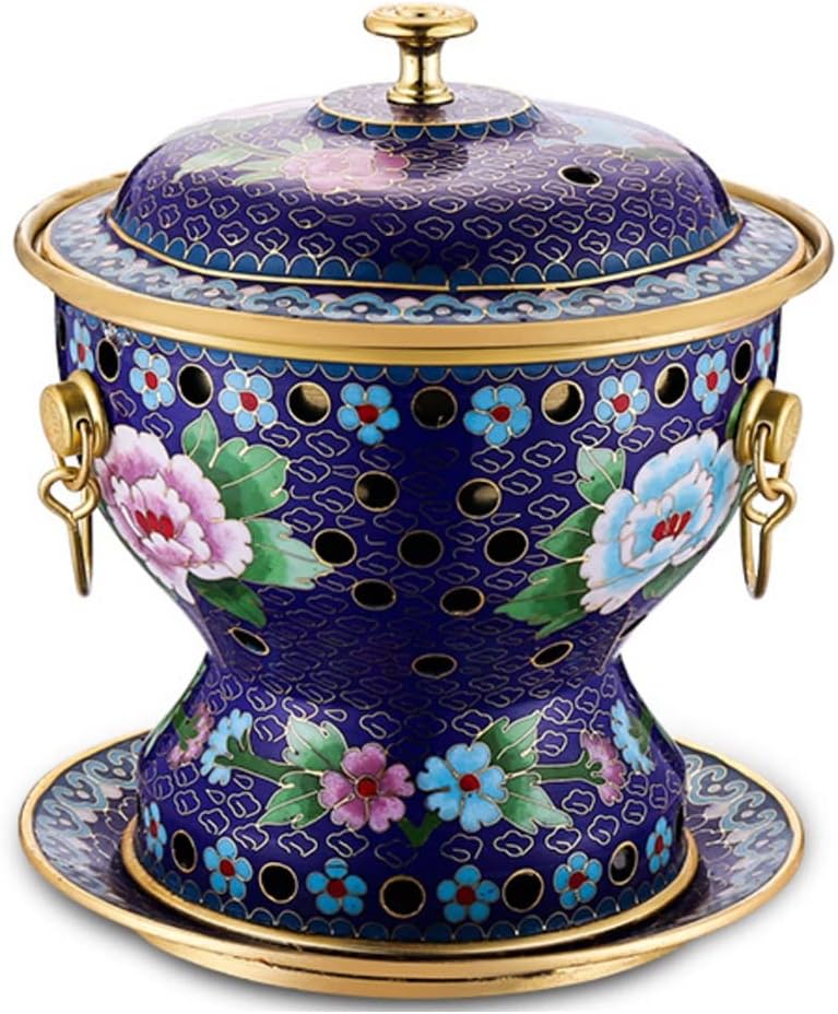 Fondue Pots Alcohol Stove Small Hot Pot Single Environmental Protection Oil Lamp Alcohol Pot Commercial One-Person Copper Hot Pot (C 19.2 * 23cm)