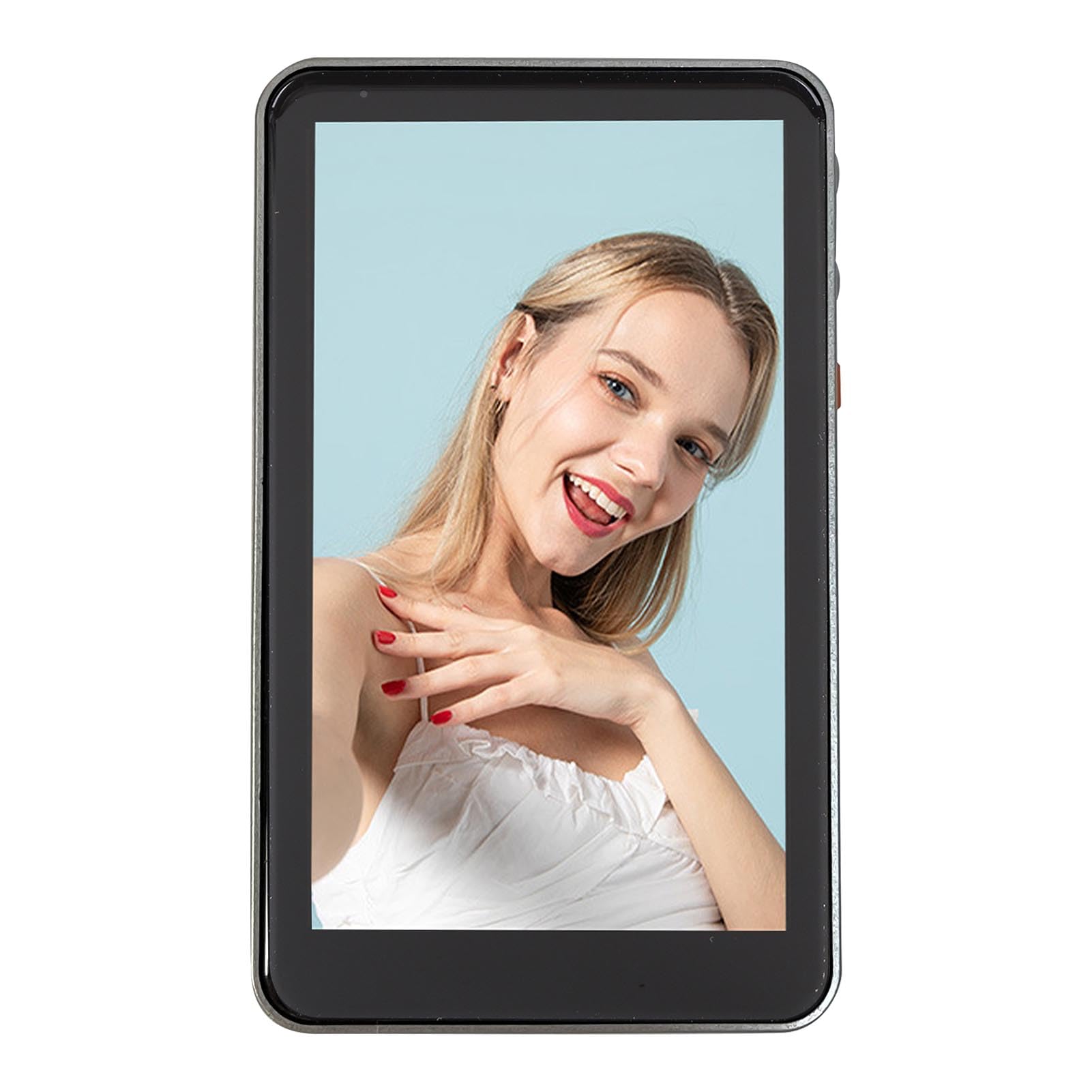Pissente Teléfono Selfie Pantalla Control Remoto Bluetooth Magnético para Vlogging Transmisión en, Libera la Cámara Trasera, para Entusiastas de los Selfies, ABS, 4.07x2.46x0.48in (Gray)