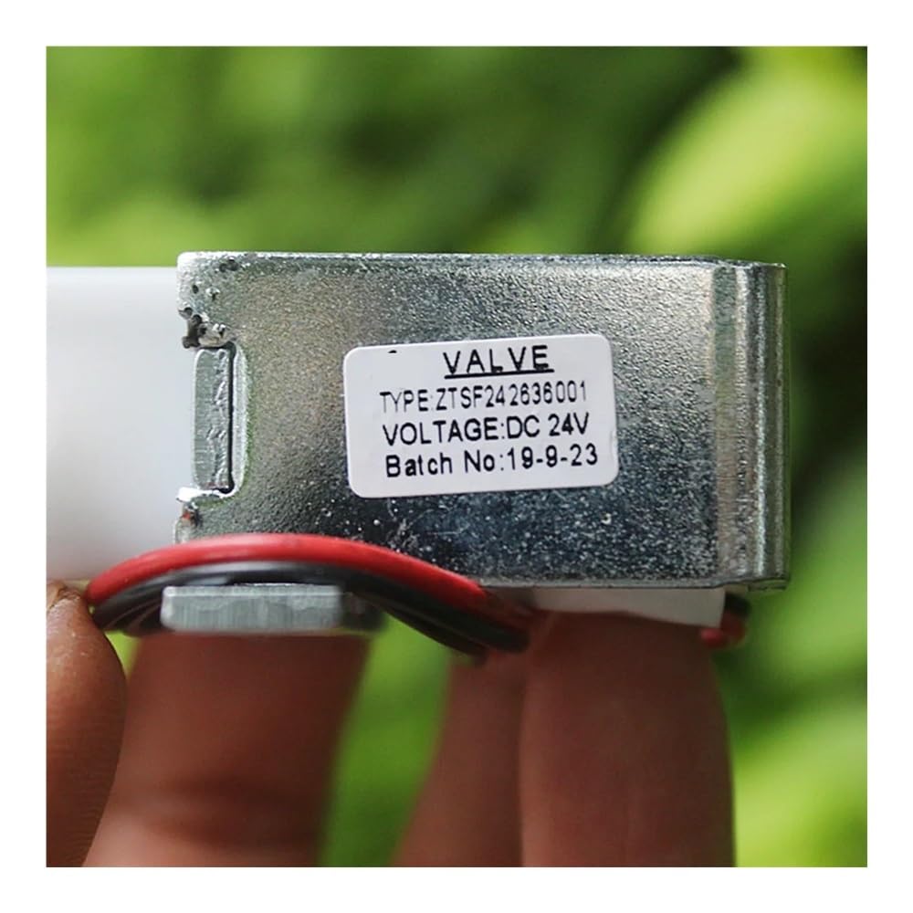 Petite vanne de contrôle eau et air : électrovanne miniature DC 24V normalement fermée 2 voies