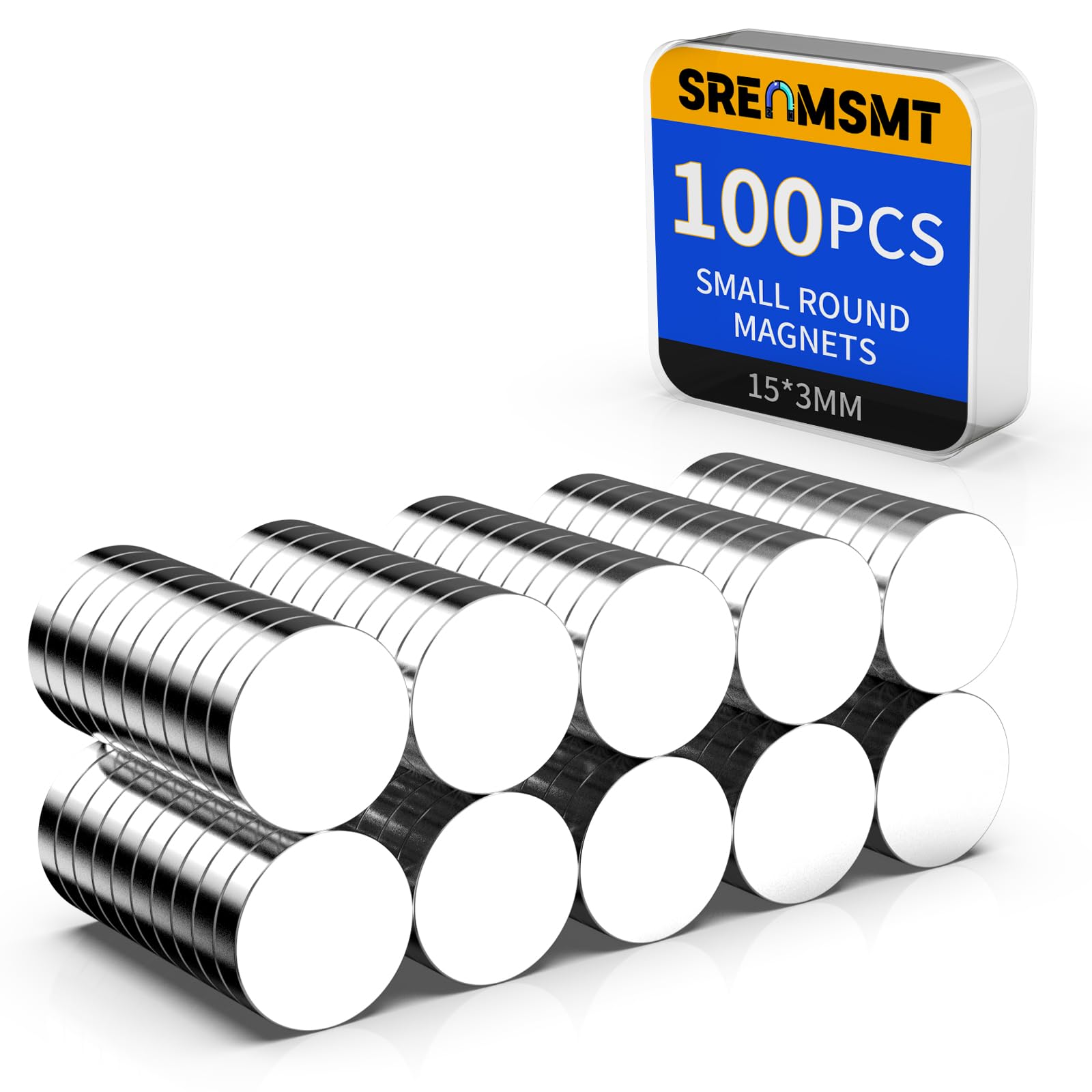 Small Magnets, 7 Sizes Neodymium Magnets for Crafts, 290 Pack — Amazon image 17