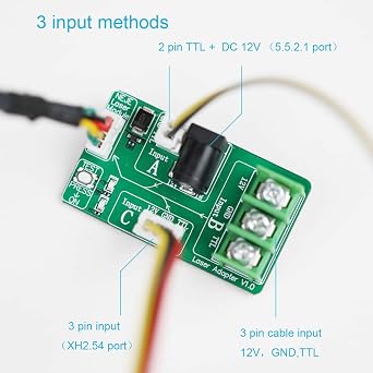 Unknown NEJE Laser Module Tester Interface Adapter Board,3 Input Methods,Safe Application Interface.