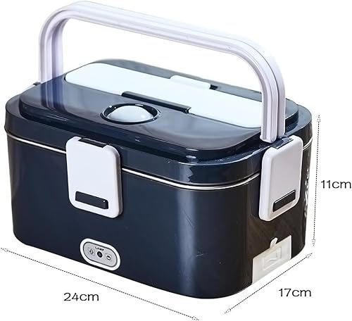 Miniatura 6 de Loncheras Electricas Para Calentar Almuerzo,Fiambrera de calefacción para el trabajo, Fiambrera eléctrica para el hogar, Fiambrera eléctrica para el