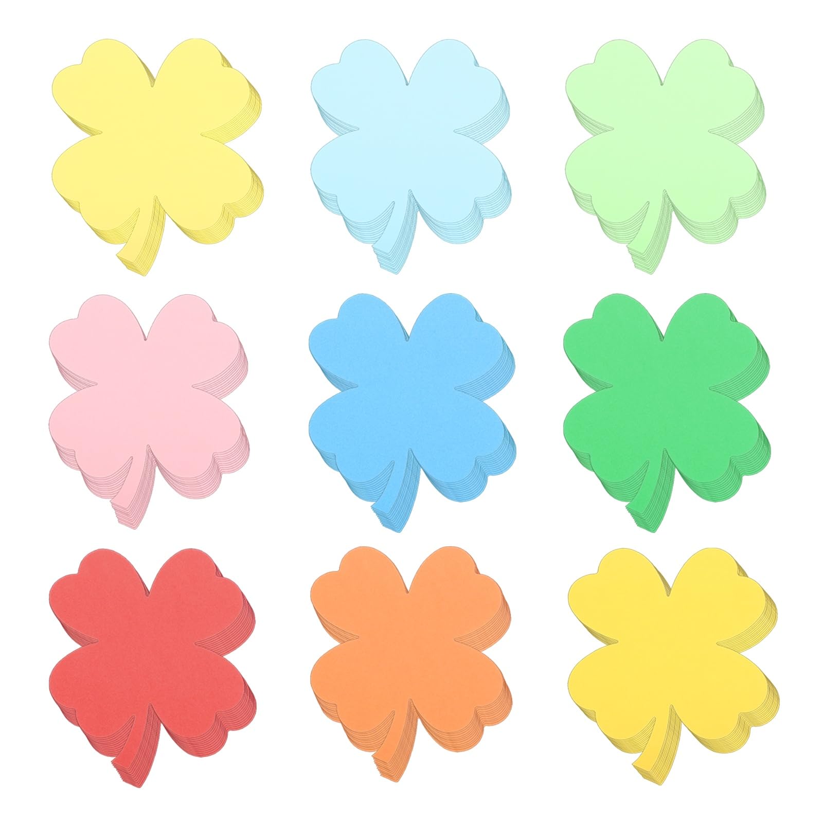 Découpes de feuilles pour tableau d'affichage : lot de 108 formes avec adhésifs inclus