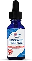 Vista 9 de Aceite de cáñamo de lidocaína al 4 % – Aceite calmante tópico de máxima fuerza para alivio del dolor de acción rápida para apoyo muscular