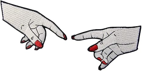 Amazon 指のタッチ刺繍のバッジのアイロン付けまたは縫い付けるワッペン ワッペン アップリケ 通販 Amazon 指のタッチ刺繍のバッジのアイロン付けまたは縫い付けるワッペン ワッペン アップリケ 通販