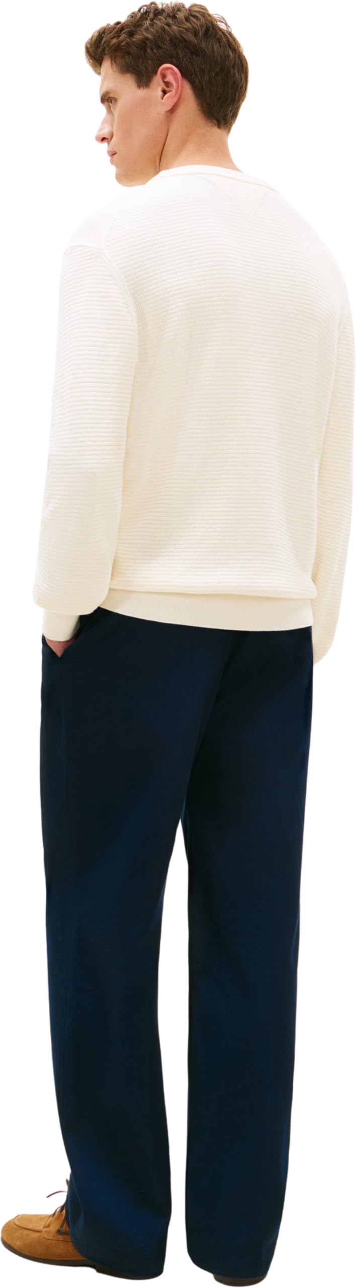 Tommy Hilfiger Seasonal Structure Crew Neck Mw0mw42799 Altri Maglioni Uomo (Pacco da 1)
