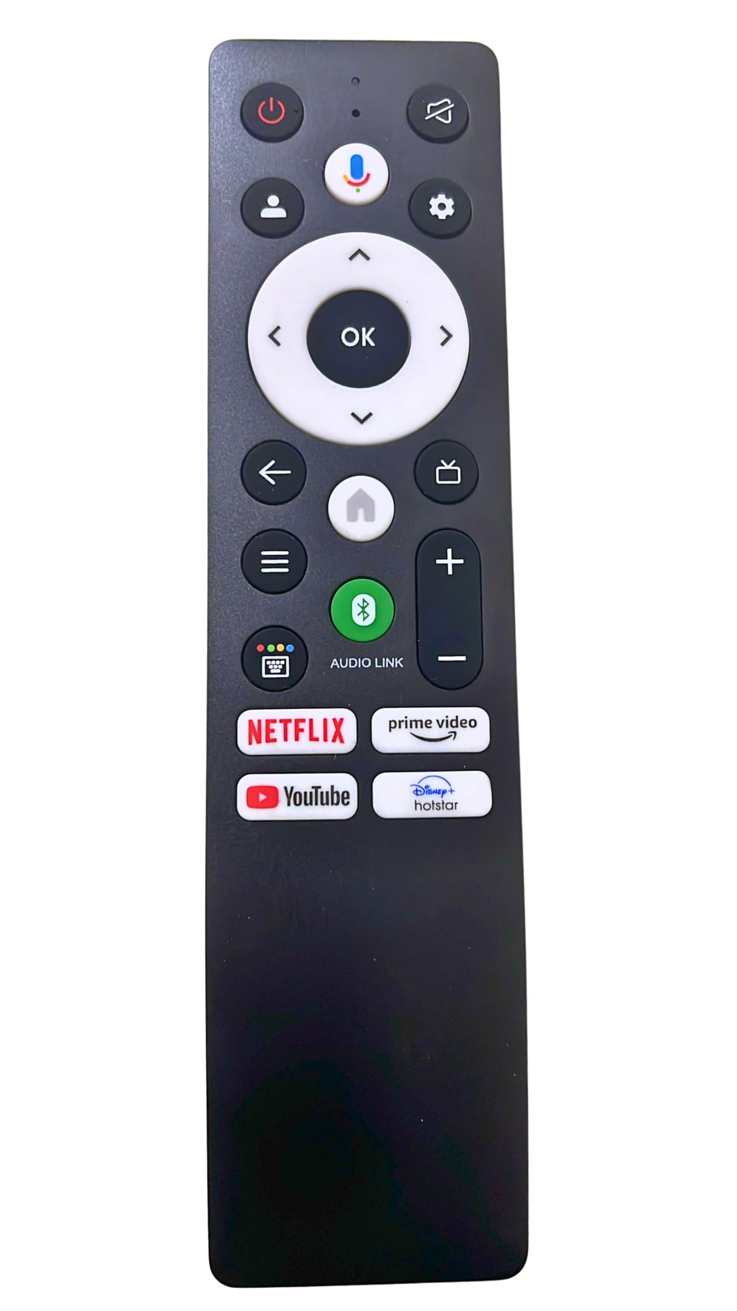 Bluetooth Voice Remote Control Compatible with Panasonic TV PN-V12 [for Verification Whatsapp 9873464098 Your Old Remote Photo]