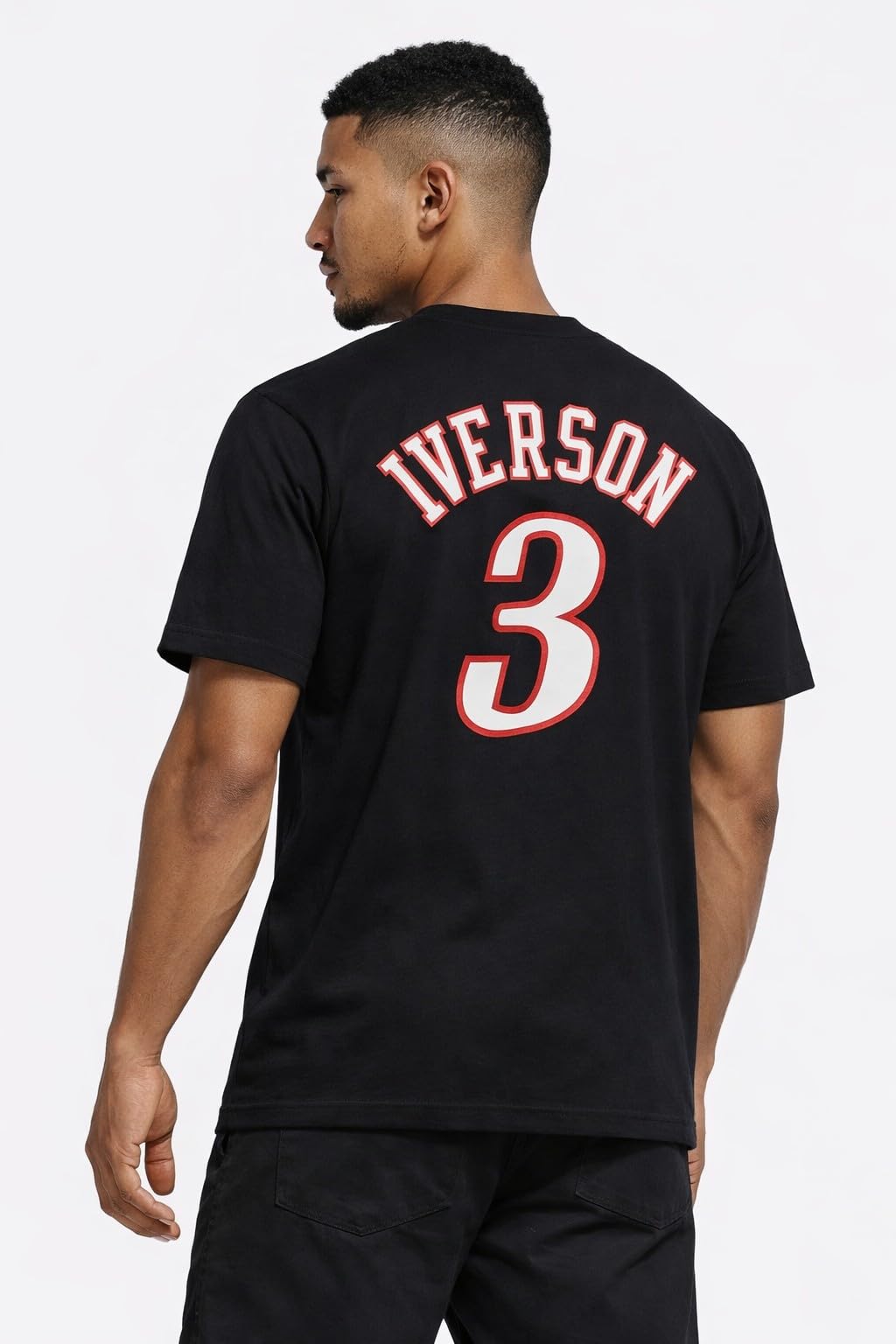 Mitchell & Ness NBA HWC Name & Number Tee