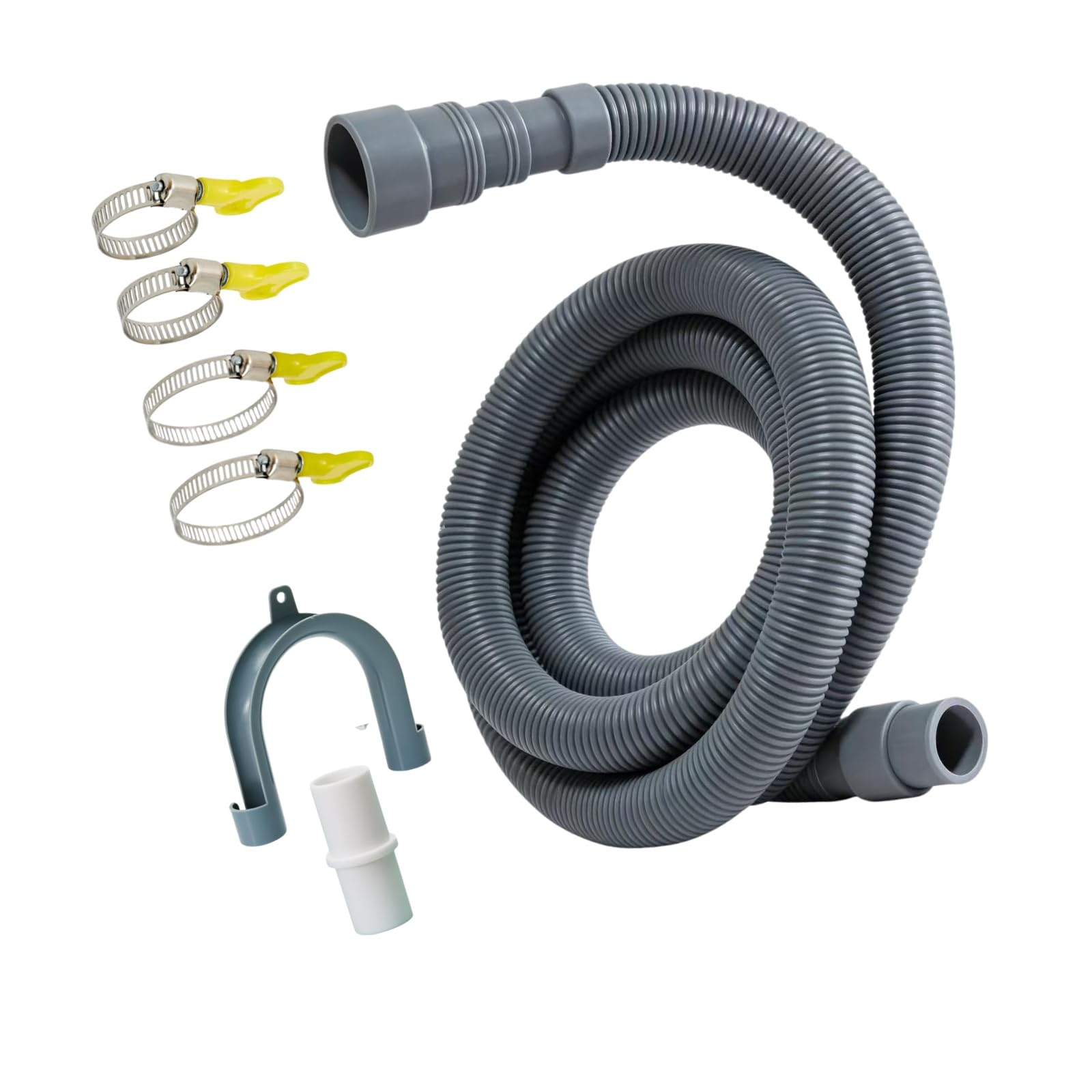 Appliance Water Drain Pipe Washing Machine Drain Fitting for Multiple Appliances Easy Installation Water Discharge