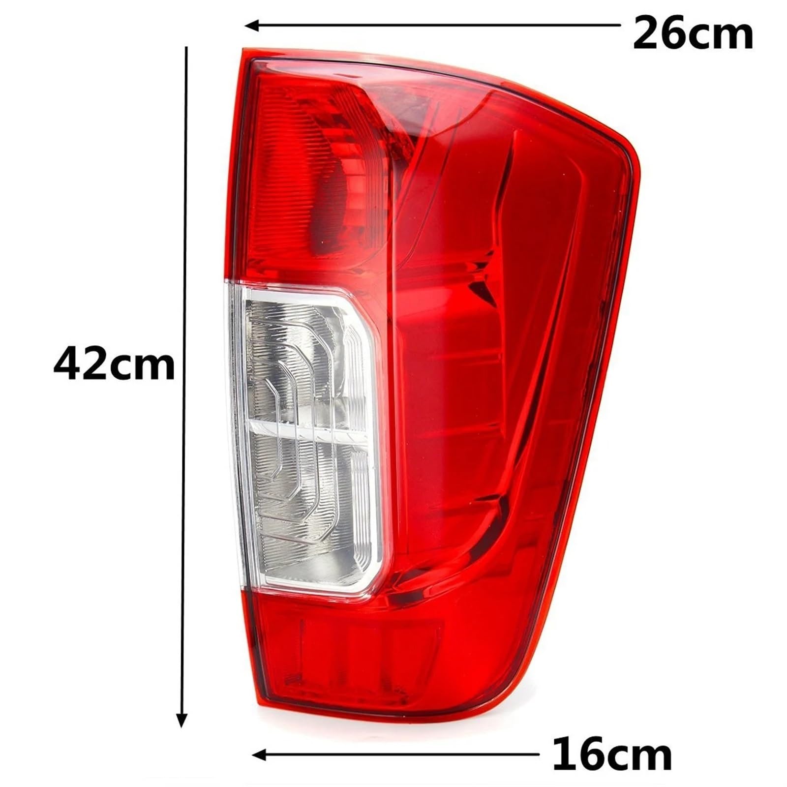 Piloto Trasero para Nissan para Navara NP300 D23 2015-2019 Luz Trasera Derecha del Coche Lámpara De Señal De Freno con Arnés De Advertencia Luz Trasera Automóvil