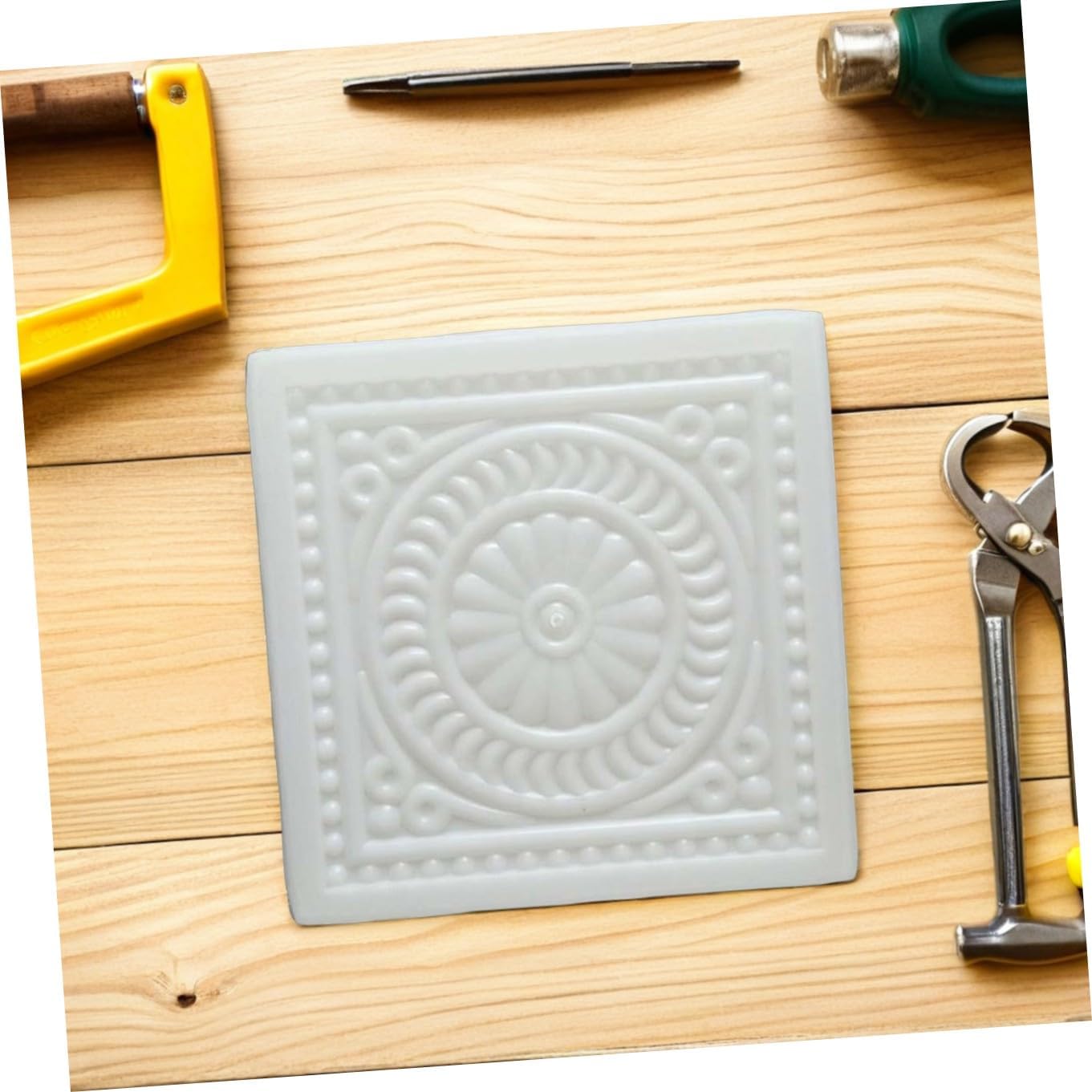 Cement Mold for Garden Pathway Reusable Concrete Stepping Stone Mold Diy Paving Tool for Beautiful Lawn Patio Easy to Use Clean