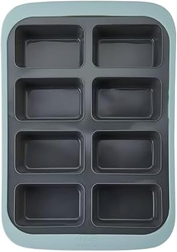 Miniatura 15 de Chicago Metallic Molde de silicona para magdalenas de 12 tazas, antiadherente con borde reforzado con alambre, silicona de grado alimenticio sin