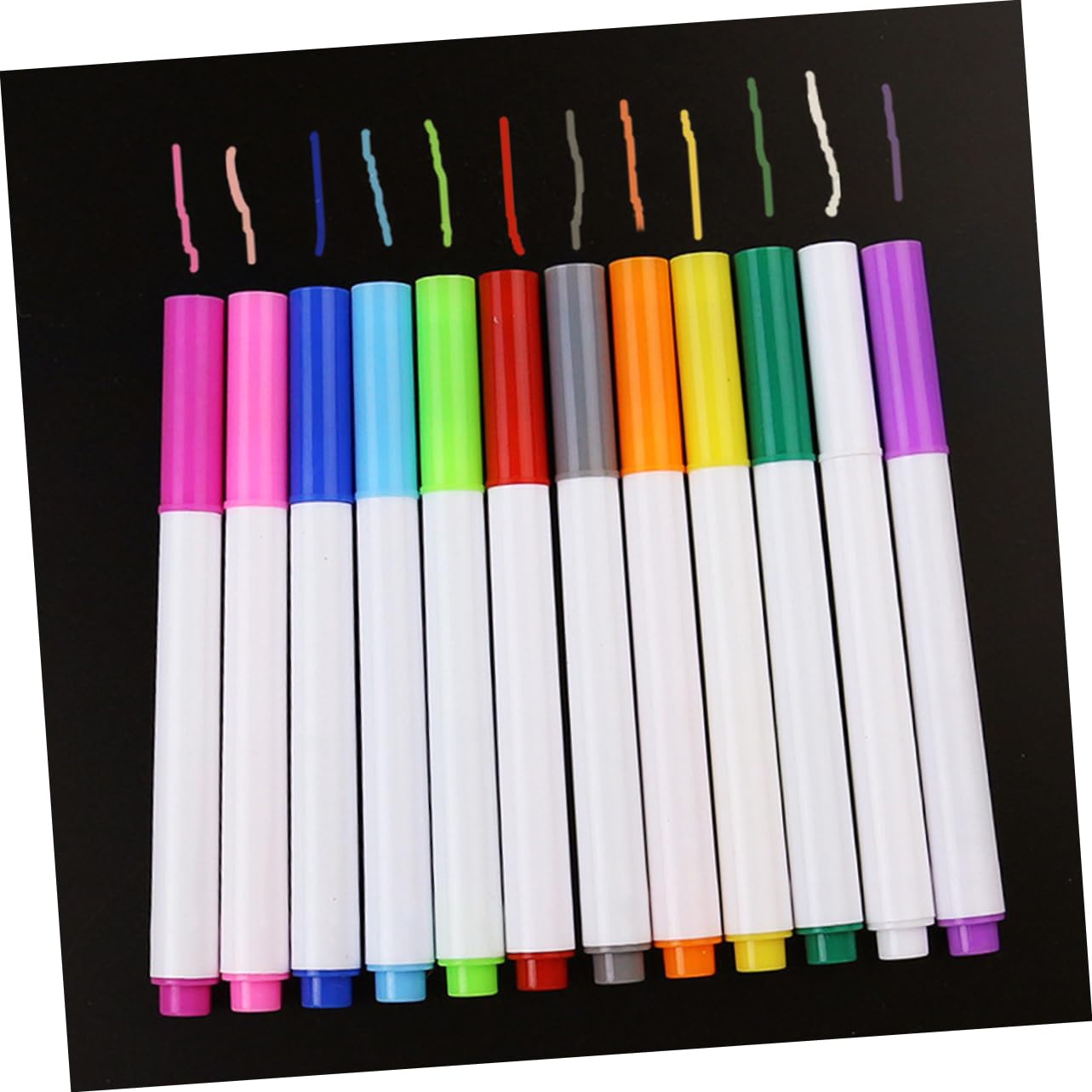 Uonlytech Lot de 3 Stylos à Craie Liquide pour Garçons Et Filles Pièces X 3 pour Enfants Dâge Préscolaire