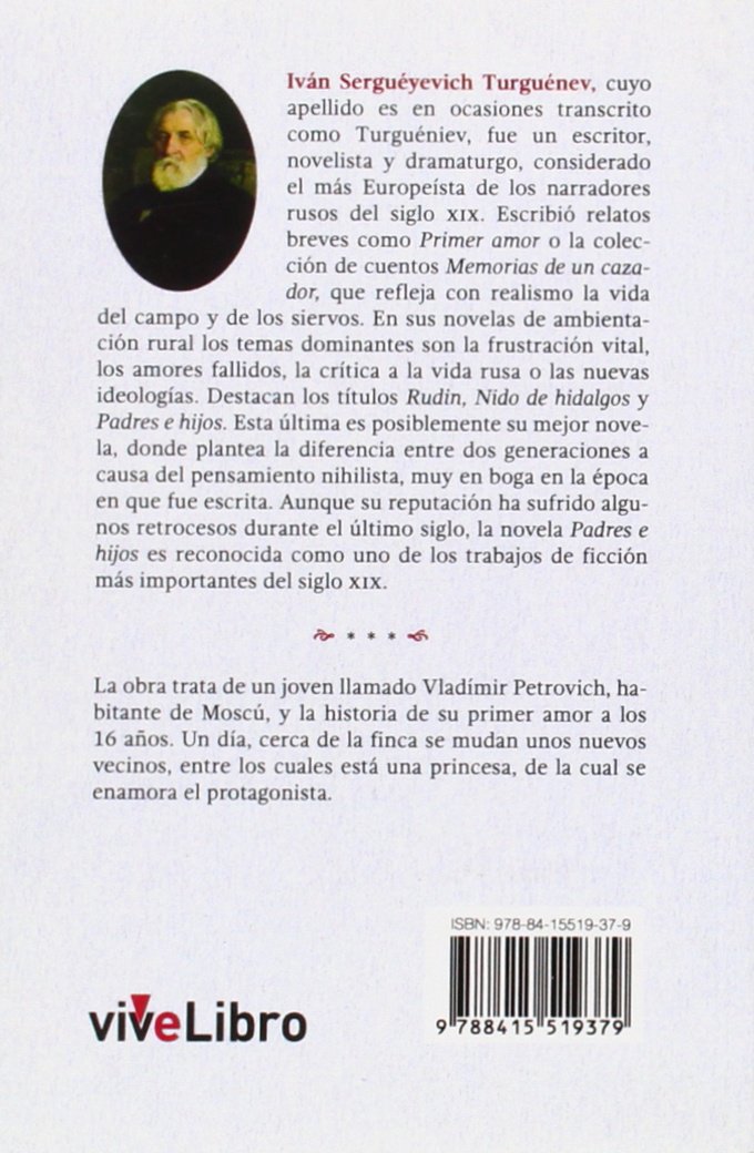Primer Amor (Colección Los Mejores Clásicos de la Literatura Universal)