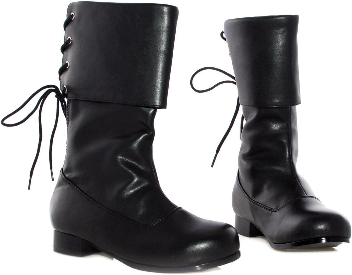 Ellie Shoes 101-Sparrow 1" Heel Child Pirate Boots