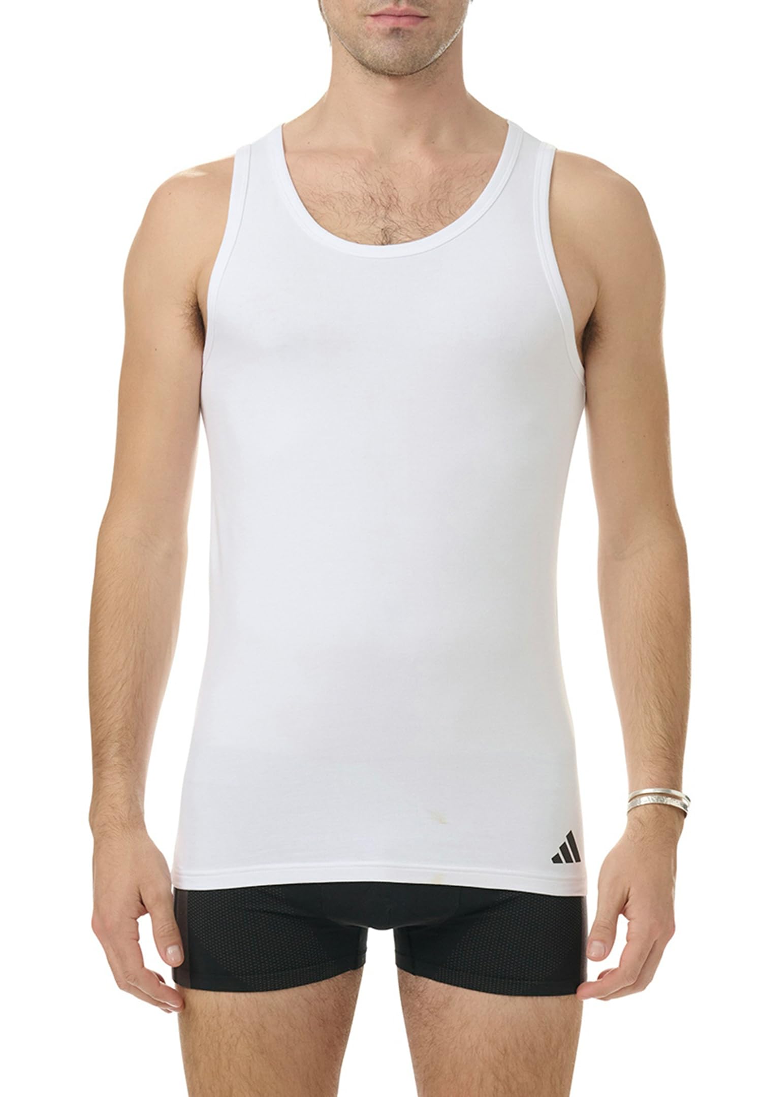 adidas Lot de 4 débardeurs pour homme - Durables - Évacuation de l'humidité