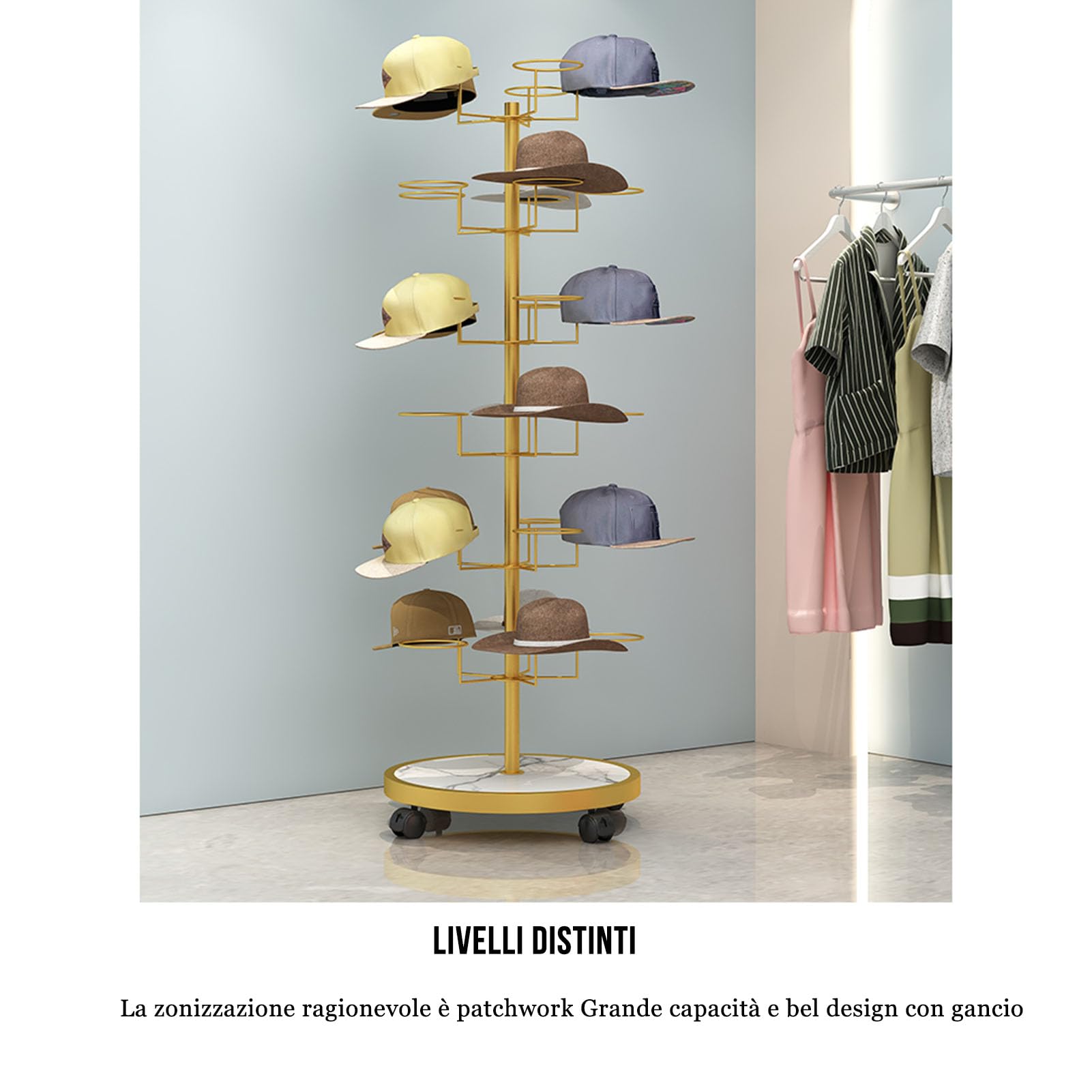 Creamore Mill／Hat Stand クレモアミル・帽子スタンド Creamore Mill｜Hat stand large - doinel(ドワネル) | キナリノモール