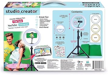 Studio Creator Video Maker Kit Bonus! 2-in-1 Selfie Light Kit