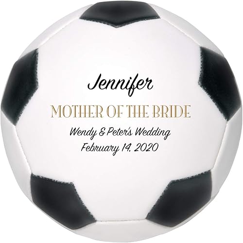 Miniatura 10 de Balón de fútbol personalizado, regalo de boda, padrino de boda, padrino de boda, padrino, dama de honor, regalo de recuerdo de portador de anillos