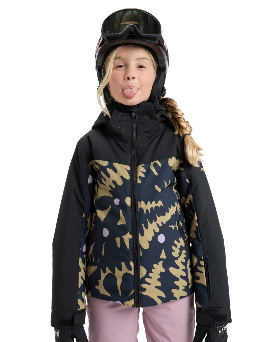 Roxy Free Jet Block Girl Jacket Giacca Bambine e ragazze (Pacco da 1)