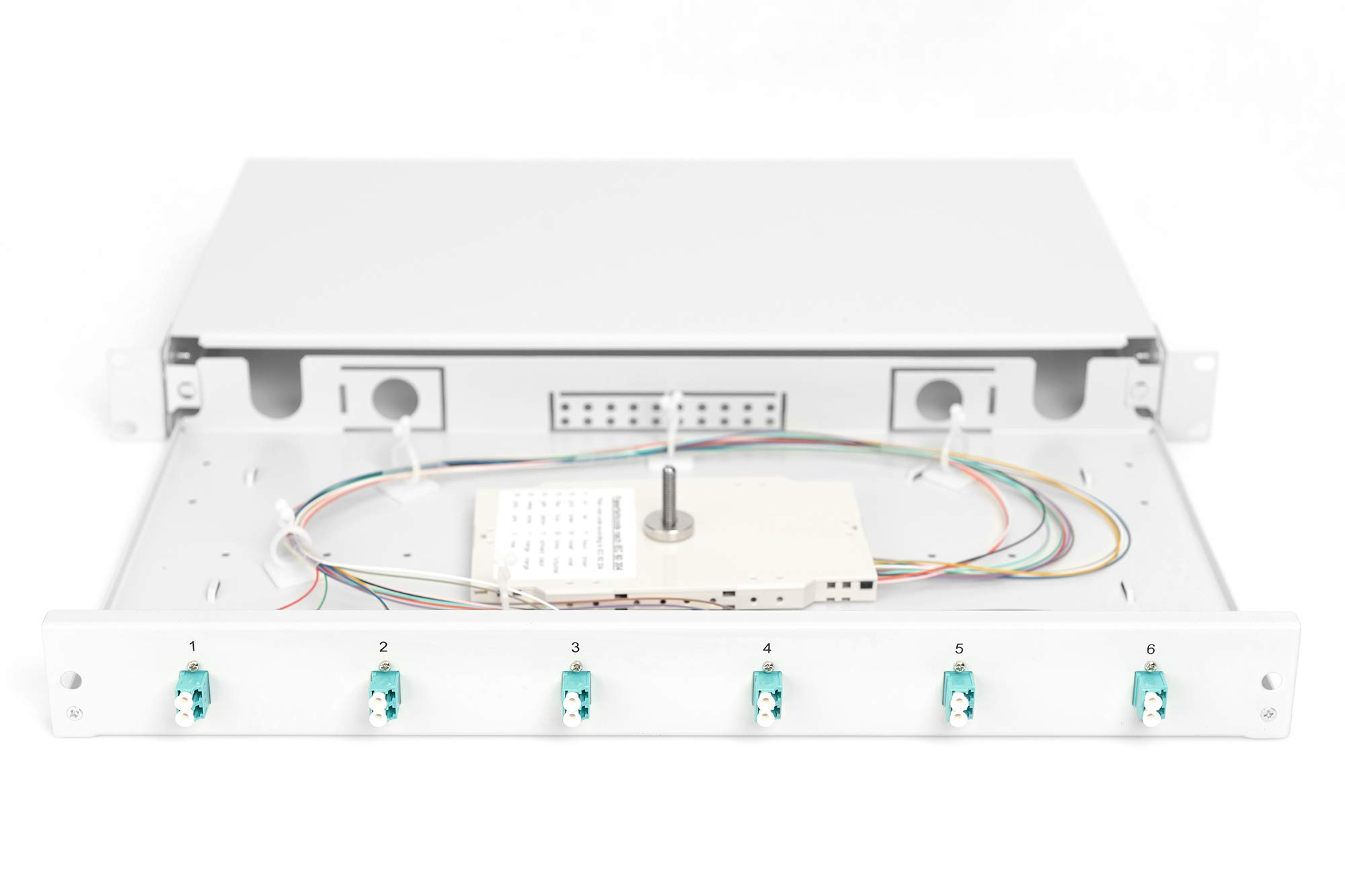 Digitus DN-96330/3 adattatore di fibra ottica LC Grigio 1 pezzo(i)