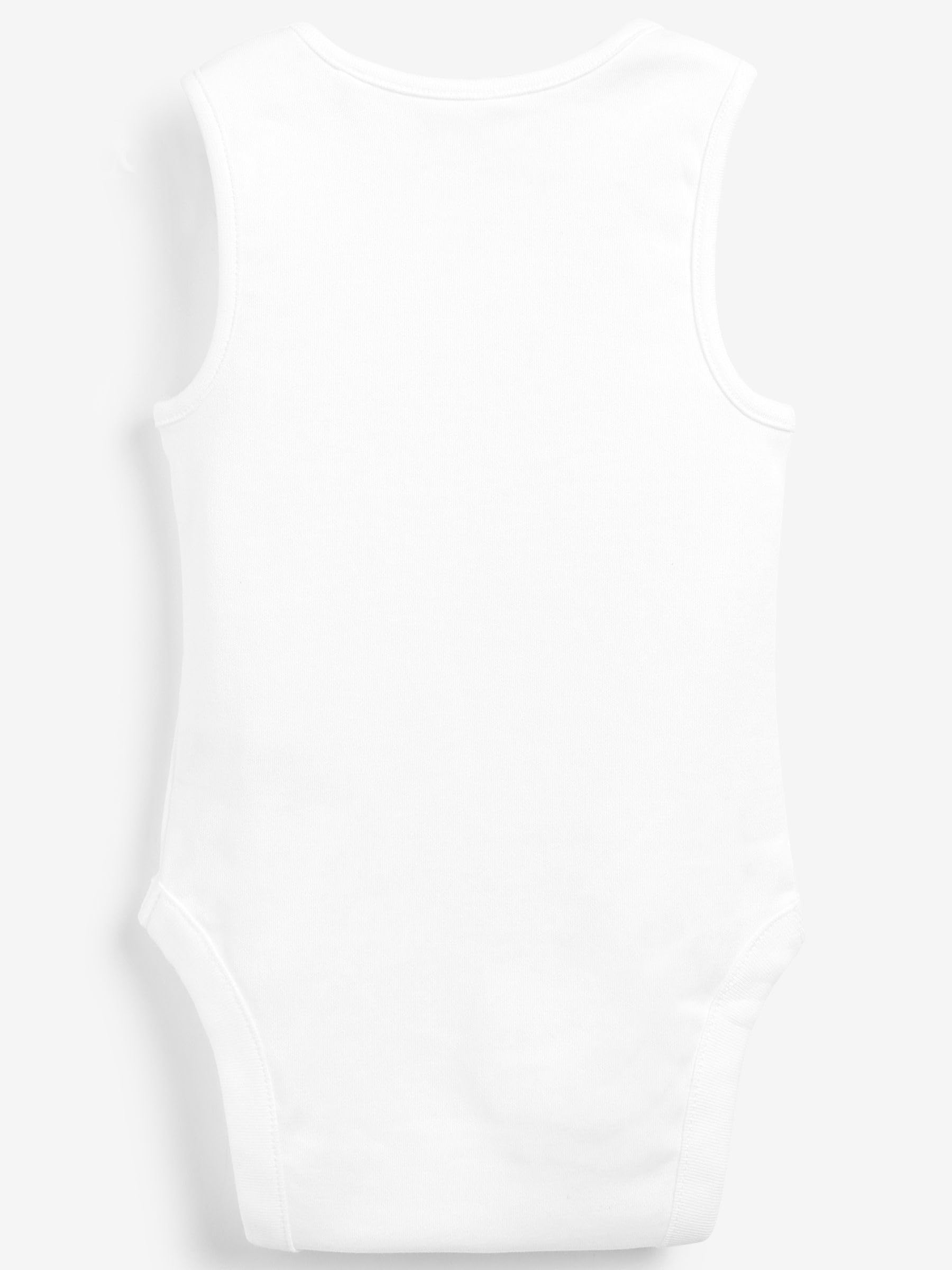 NEXT Unisex Bambino Confezione da 7 body a canotta per neonati in 100% cotone