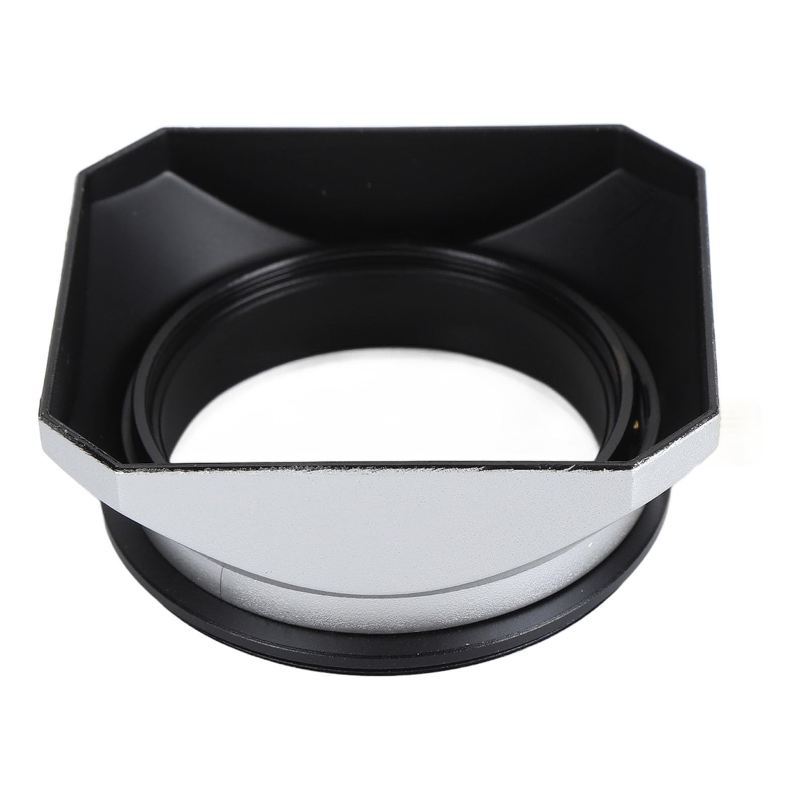 58mm Lens Hood Shade,Retro Matte Lens Hood Shade Protector,Reversible Anti Reflection Lens Hood for Digital,Mirrorless Camera