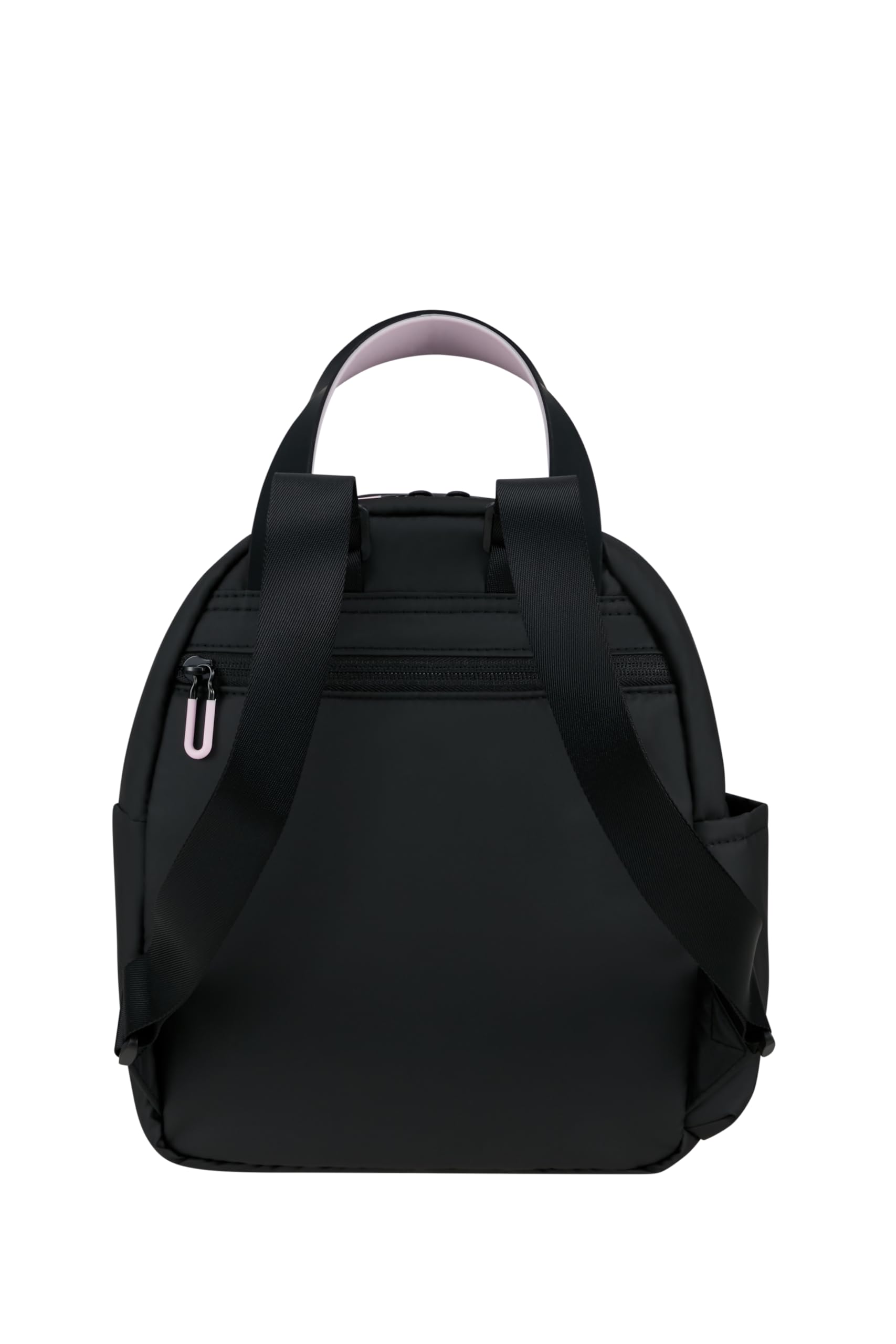 American Tourister Puffypop - Mini Plecak Damski (35 cm, 8.5 L) - Przegroda na AirPods & Tablet - 2 Uchwyty na Butelki - Czarny